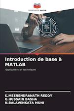 Introduction de base à MATLAB