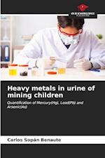 Heavy metals in urine of mining children