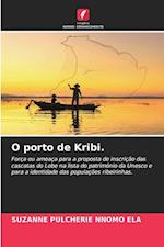 O porto de Kribi.