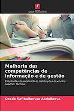 Melhoria das competências de informação e de gestão