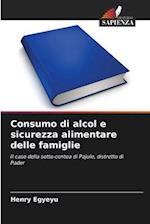 Consumo di alcol e sicurezza alimentare delle famiglie