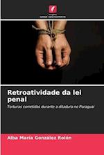 Retroatividade da lei penal