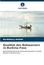 Qualität des Rohwassers in Burkina Faso