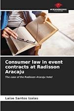 Consumer law in event contracts at Radisson Aracaju