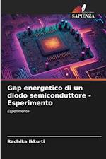 Gap energetico di un diodo semiconduttore - Esperimento