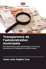 Transparence de l'administration municipale