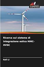 Ricerca sul sistema di integrazione eolica MMC-HVDC