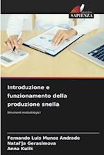 Introduzione e funzionamento della produzione snella