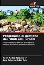 Programma di gestione dei rifiuti edili urbani