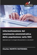 Informatizzazione del censimento amministrativo della popolazione nella RDC