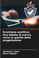 Eccellenza analitica: Una tabella di marcia verso la qualità della progettazione