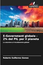 E-Government globale - 2% del PIL per il pianeta
