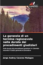 La garanzia di un termine ragionevole nella durata dei procedimenti giudiziari