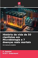 História de vida de 50 cientistas em Microbiologia e 7 doenças mais mortais