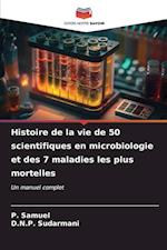 Histoire de la vie de 50 scientifiques en microbiologie et des 7 maladies les plus mortelles