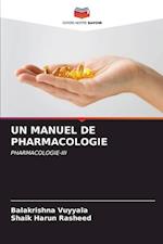 UN MANUEL DE PHARMACOLOGIE