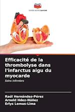 Efficacité de la thrombolyse dans l'infarctus aigu du myocarde
