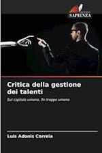 Critica della gestione dei talenti