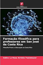 Formação filosófica para professores em San José da Costa Rica