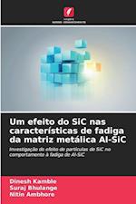 Um efeito do SiC nas características de fadiga da matriz metálica Al-SiC