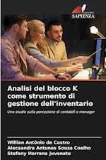 Analisi del blocco K come strumento di gestione dell'inventario