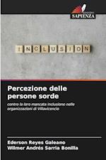 Percezione delle persone sorde