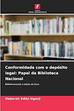 Conformidade com o depósito legal: Papel da Biblioteca Nacional