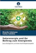 Solarenergie und ihr Beitrag zum Energiemix