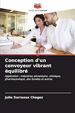 Conception d'un convoyeur vibrant équilibré