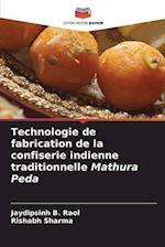 Technologie de fabrication de la confiserie indienne traditionnelle Mathura Peda