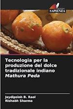 Tecnologia per la produzione del dolce tradizionale indiano Mathura Peda