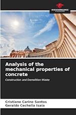 Analysis of the mechanical properties of concrete