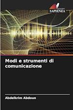 Modi e strumenti di comunicazione