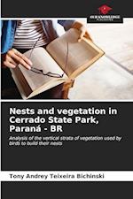 Nests and vegetation in Cerrado State Park, Paraná - BR