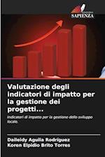 Valutazione degli indicatori di impatto per la gestione dei progetti...