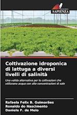 Coltivazione idroponica di lattuga a diversi livelli di salinità