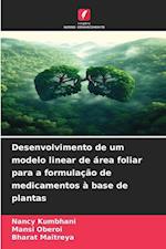 Desenvolvimento de um modelo linear de área foliar para a formulação de medicamentos à base de plantas