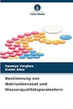 Bestimmung von Natriumbenzoat und Wasserqualitätsparametern