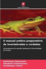 O manual prático preparatório de invertebrados e cordados