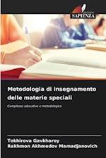 Metodologia di insegnamento delle materie speciali