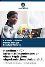 Handbuch für Informatikstudenten an einer typischen nigerianischen Universität