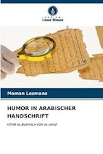 HUMOR IN ARABISCHER HANDSCHRIFT