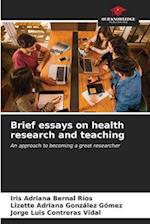 Brief essays on health research and teaching