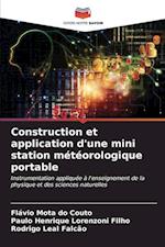 Construction et application d'une mini station météorologique portable