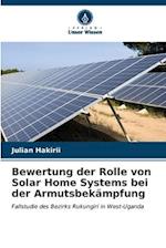 Bewertung der Rolle von Solar Home Systems bei der Armutsbekämpfung