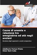 Cause di anemia e relazione tra emoglobina ed età negli anziani