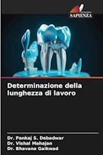 Determinazione della lunghezza di lavoro