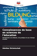 Connaissances de base en sciences de l'éducation