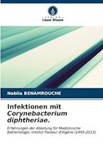 Infektionen mit Corynebacterium diphtheriae.