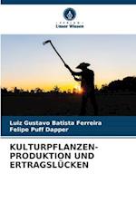 KULTURPFLANZEN- PRODUKTION UND ERTRAGSLÜCKEN